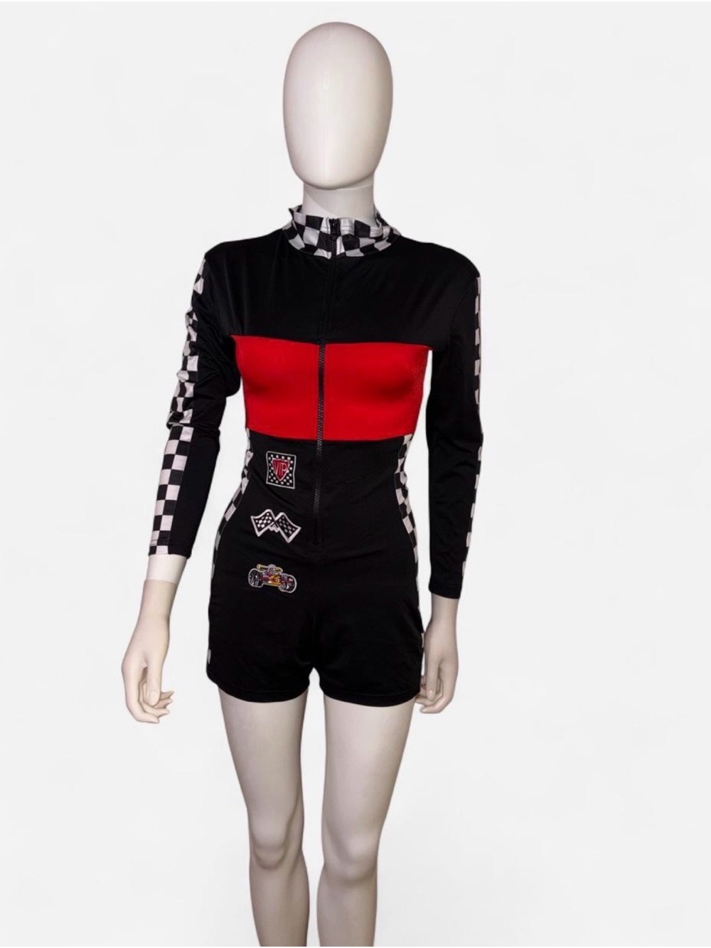 Womenβs race car driver costume